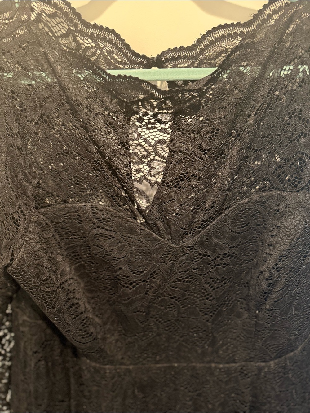 NWT Torrid Black Lace Skater Dress 3/4 Sleeve Size 18 - Picture 6 of 12